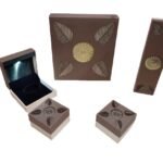 Premium LED Paper Jewellery Box – Designer Brown Edition