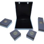 Premium LED Paper Jewellery Box – Luxury Grey Edition