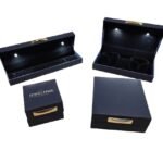 Premium Elegant LED Jewellery Box – Midnight Black Edition